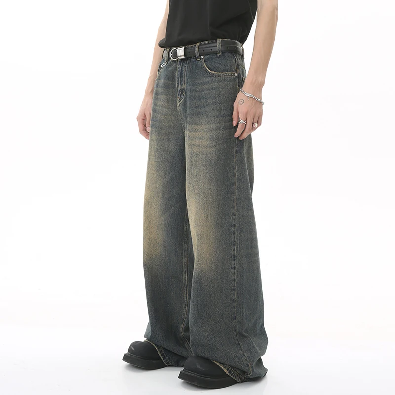 Vintage Fade Wide-Leg Jeans