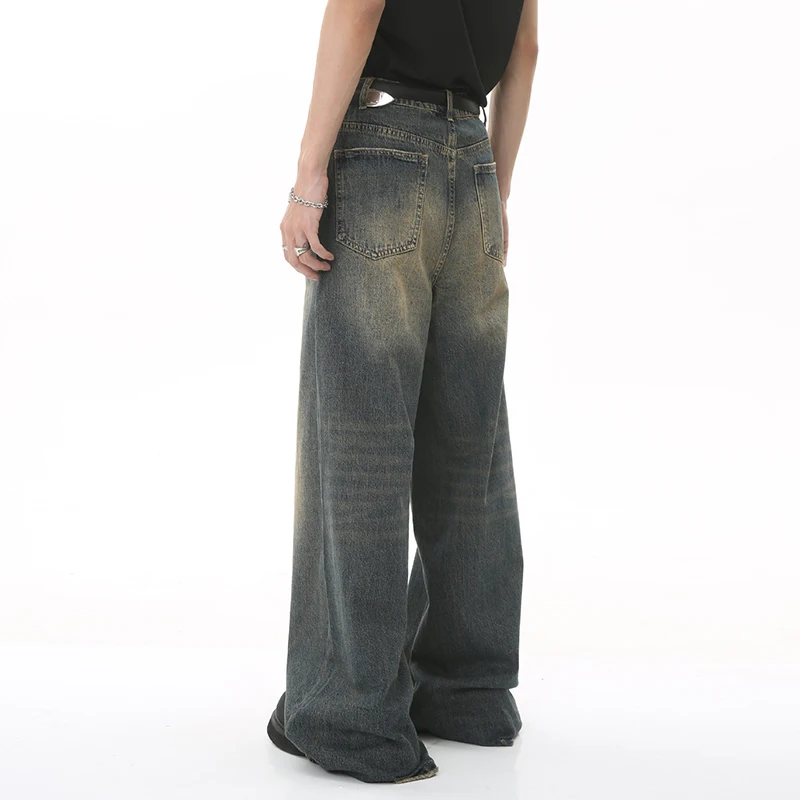 Vintage Fade Wide-Leg Jeans