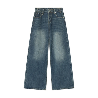 Vintage Fade Wide-Leg Jeans