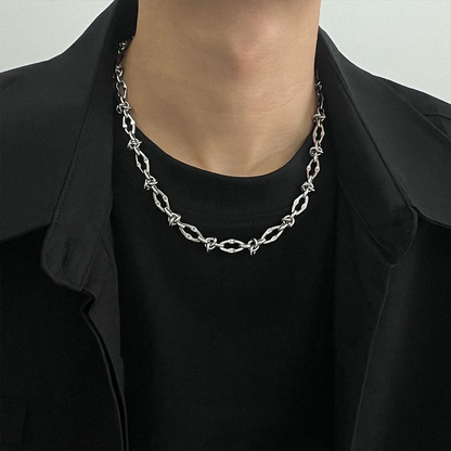 Interlocked Chain Necklace