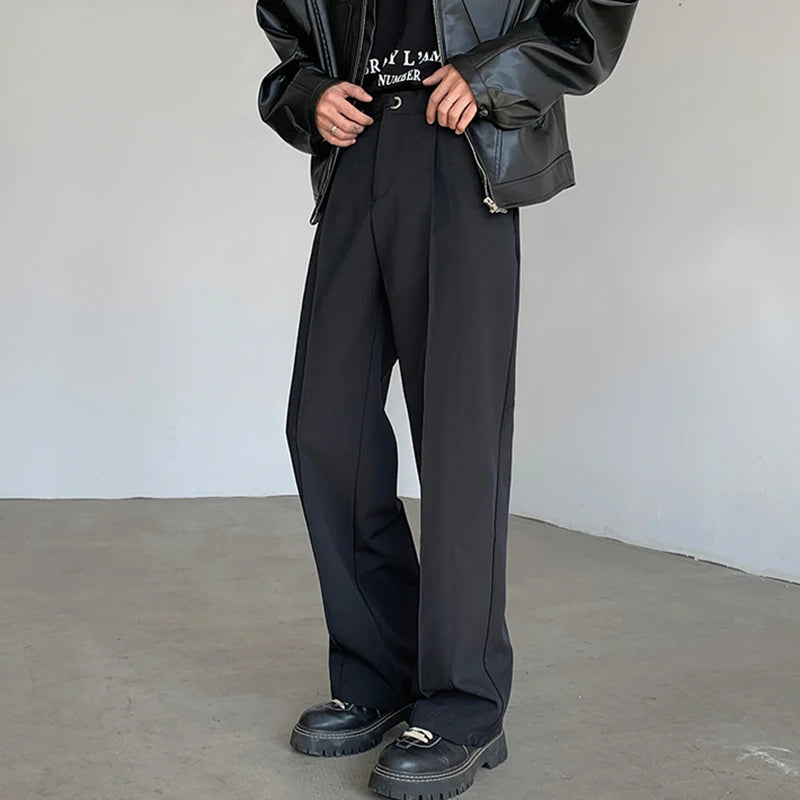 Contemporary Pleated Tailored Trousers