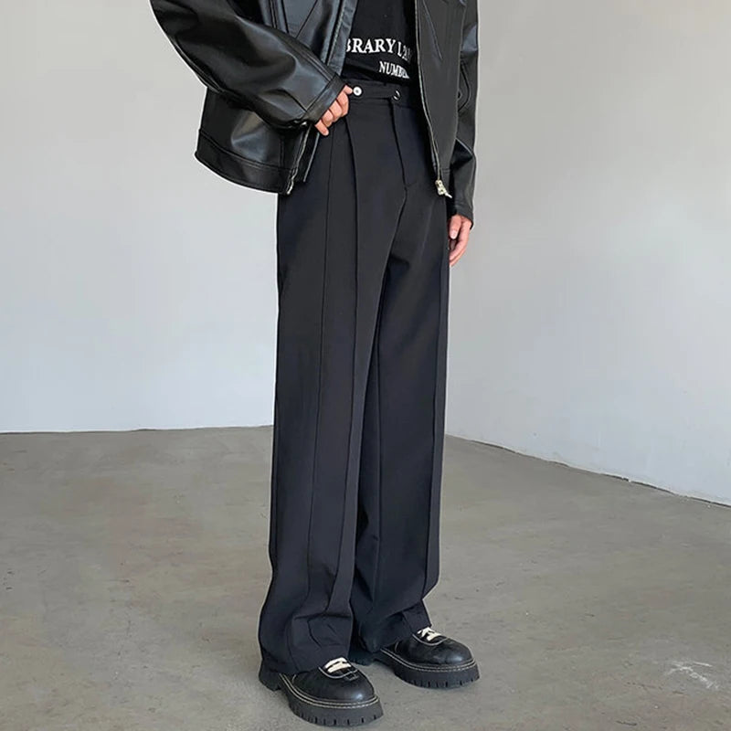 Contemporary Pleated Tailored Trousers